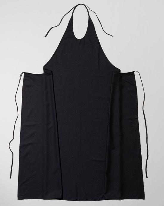 26FW 베이스레인지 에이프런 드레스 DRAP RS 000 BLACK DOM