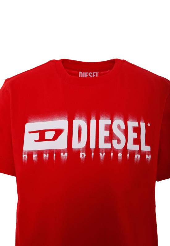 24FW [키즈] 디젤 티셔츠 J02033 00YI9 K457 RED - DIESEL