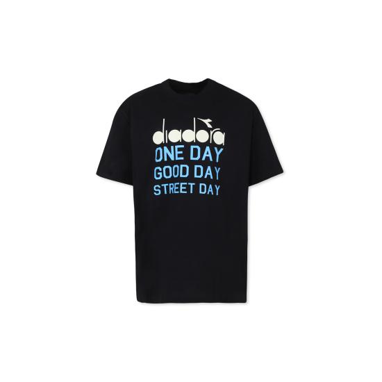 [키즈] 디아도라 헤리티지 티셔츠 S4DIJBTH051 110 BLACK