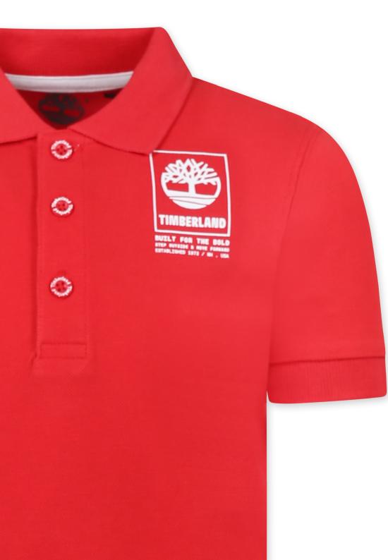  [키즈] 팀버랜드 폴로 셔츠 T60061 990 RED - TIMBERLAND
