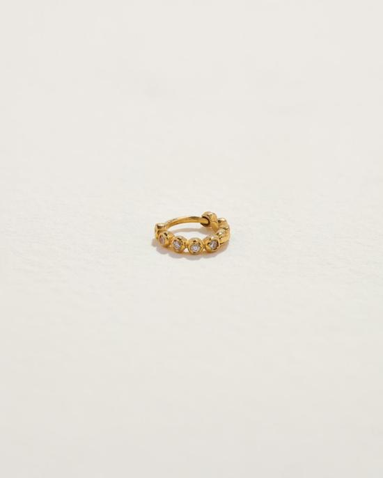  파멜라 러브 이어링 6mm 다이아몬드 몰튼 에터니티 허기