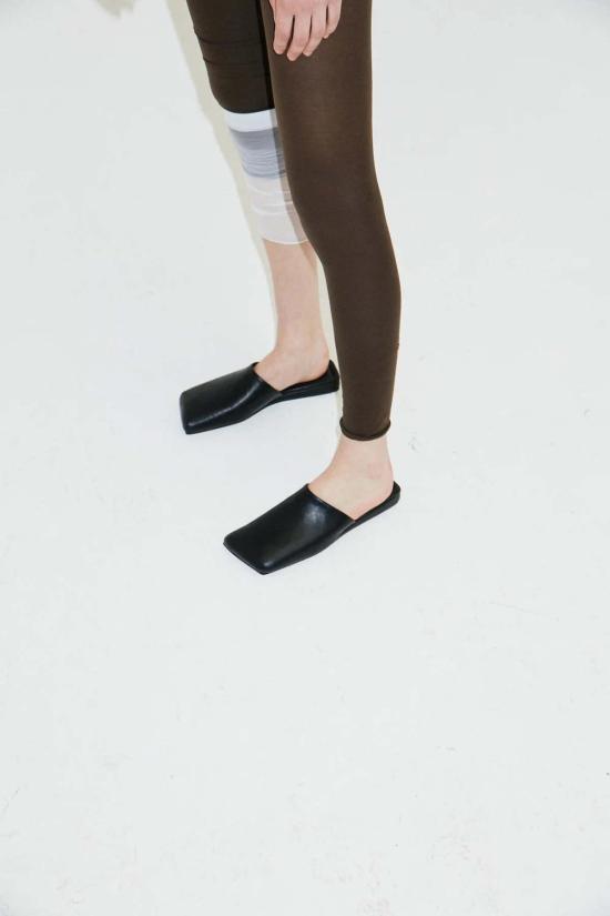  Dubié 뮬/슬리퍼 두비에 콤바 슬리퍼 블랙 - OTHER BRANDS