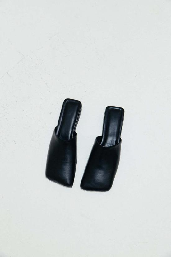  두비에 뮬/슬리퍼 Dubié Comba 슬리퍼 블랙 - DUBIE