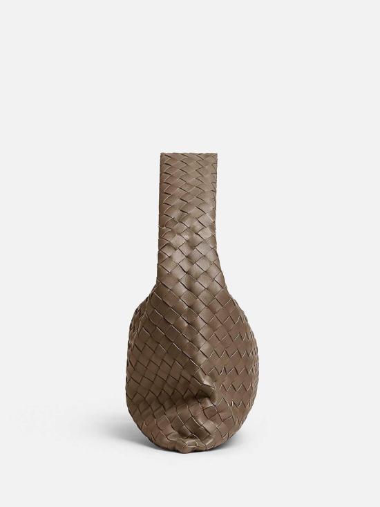  보테가베네타 스몰 홉 숄더백 796262V3IV12360 LIGHT BROWN - BOTTEGA VENETA