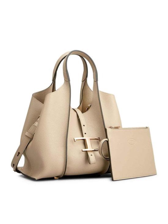  토즈 T 타임리스 미니 토트백 XBWTSBA9100Q8EC600 NUDE NEUTRALS - TODS