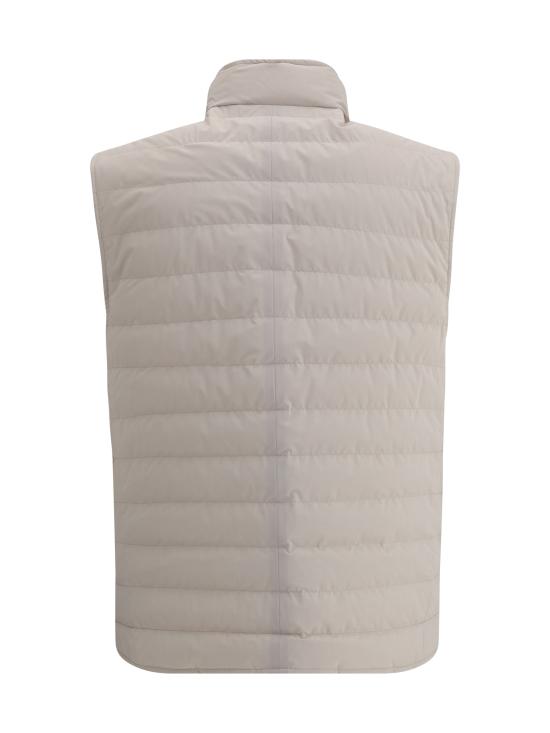 25FW 브루넬로 쿠치넬리 베스트 MM4911797 CUE79 BEIGE - BRUNELLO CUCINELLI