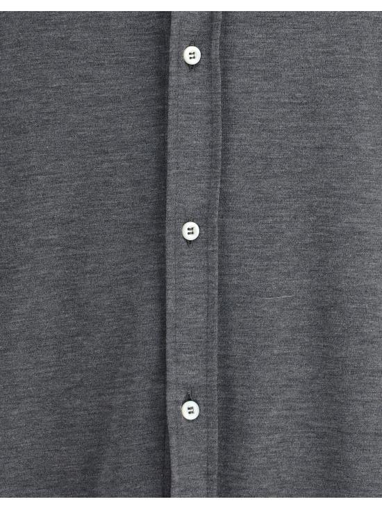 25FW 브루넬로 쿠치넬리 긴팔 셔츠 MH8366686 C572 GREY - BRUNELLO CUCINELLI