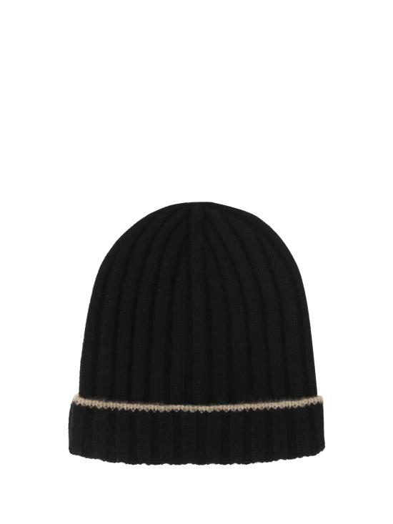 25FW 브루넬로 쿠치넬리 비니 M2240900 CB676 BLACK - BRUNELLO CUCINELLI