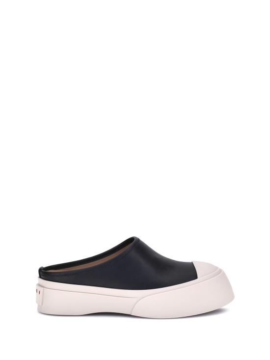 25FW 마르니 뮬/슬리퍼 SNZW018502P7226 00N99 BLACK