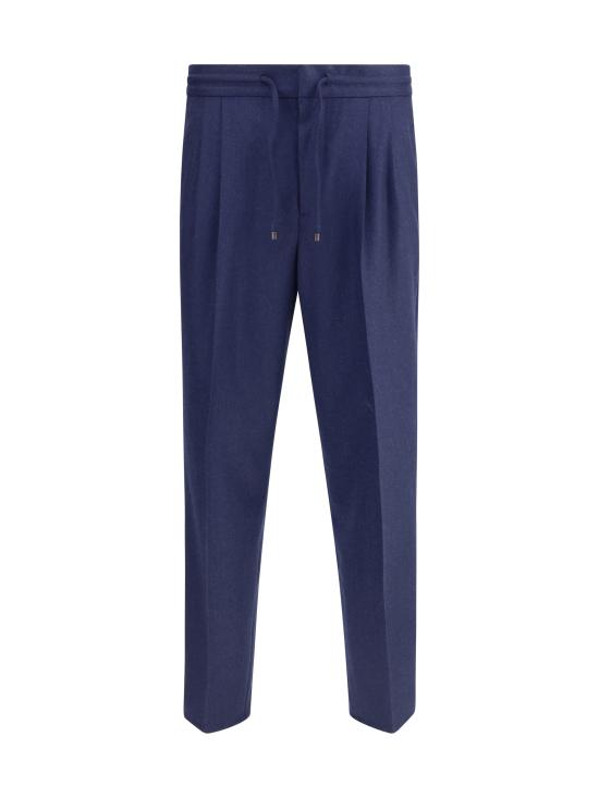 25FW 브루넬로 쿠치넬리 스트레이트 팬츠 ME226E1710 C396 BLUE