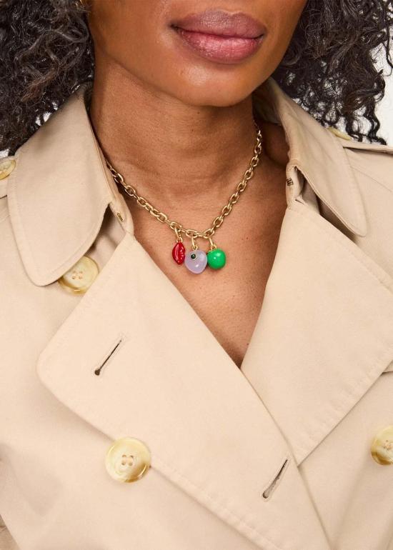  클레어 브이 목걸이/팬던트 클레어 V. 립스 참 포피 - CLEARE V.