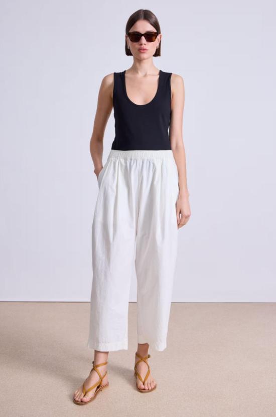  어피스 어파트 스트레이트 팬츠 어피스 아파트 스파 플리츠 팬츠 - APIECE APART