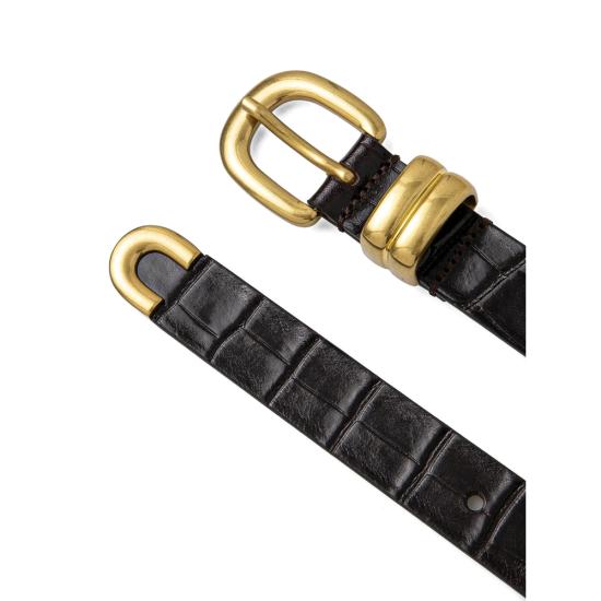 25FW 바이말렌비거 레귤러 벨트 ZOILO 1CD BLACK - BY MALENE BIRGER