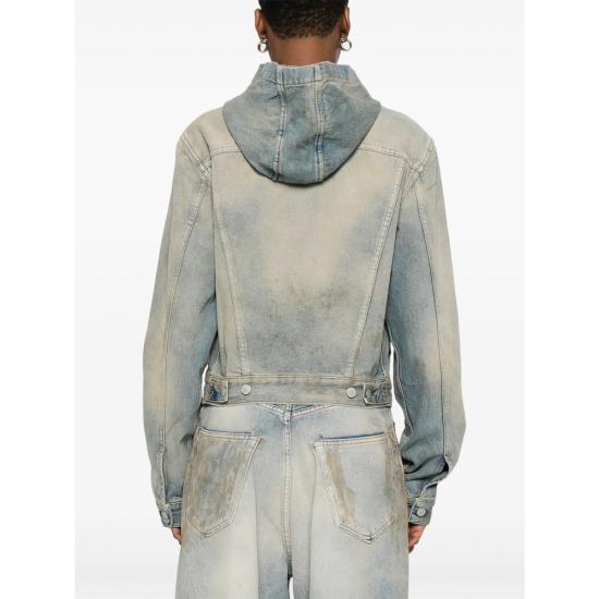 25FW 아크네 스튜디오 데님 자켓 C90199 MIDBL BLUE NEUTRALS - ACNE STUDIOS