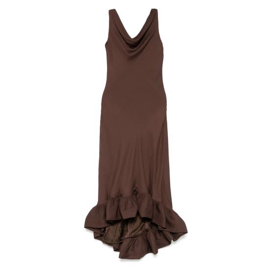 25FW Malina 롱 원피스 12248492 ALIA CHOCO BROWN