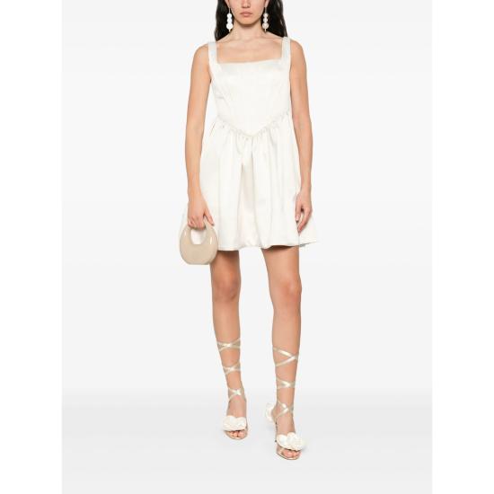 25FW Malina 숏 원피스 12248478 LIVIA VANIL WHITE - MALINA