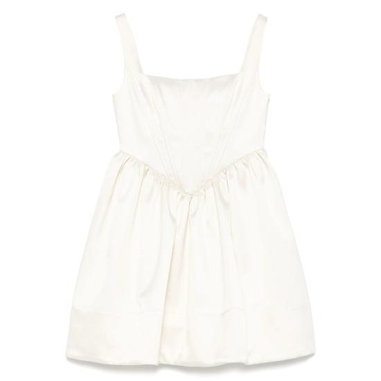 25FW Malina 숏 원피스 12248478 LIVIA VANIL WHITE
