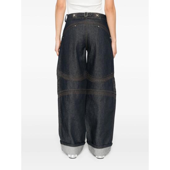 25SS Markgong 데님 팬츠 25SS076PT806 NAVY BLUE - MARKGONG