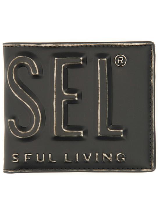 25SS 디젤 반지갑 X10206P8078T8013 BLACK DOM - DIESEL