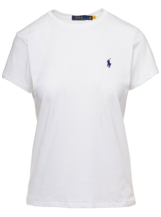 25FW 폴로 랄프로렌 반팔 티셔츠 211898698005 White