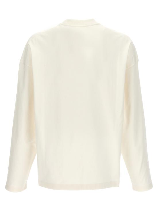 26SS 질샌더 긴팔 티셔츠 J22GC0136J45148102 White Black - JIL SANDER