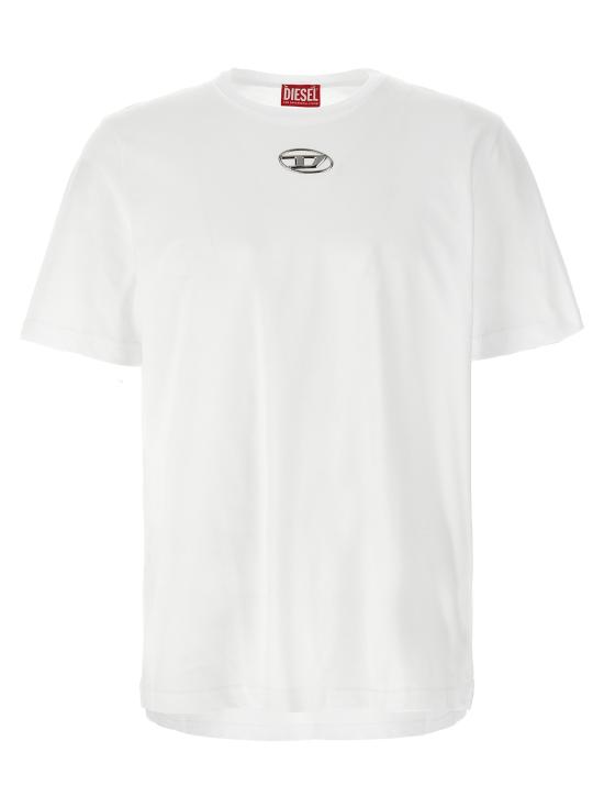 25FW 디젤 반팔 티셔츠 A178800CLBR100 White