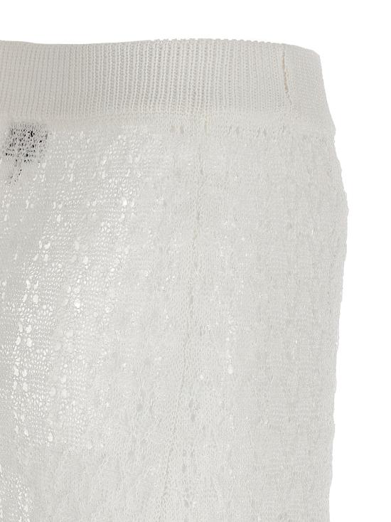 25FW 가니 숏 스커트 K2546135 White - GANNI