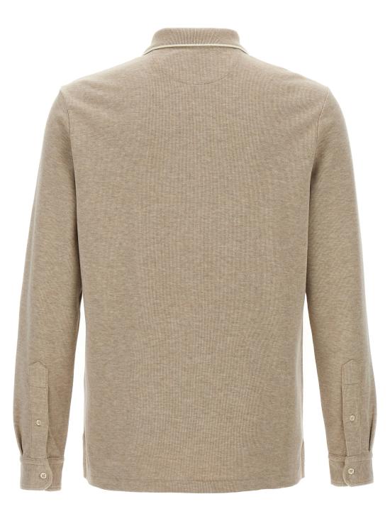 25FW 폴로 랄프로렌 폴로 티셔츠 710970681002 Beige - POLO RALPH LAUREN