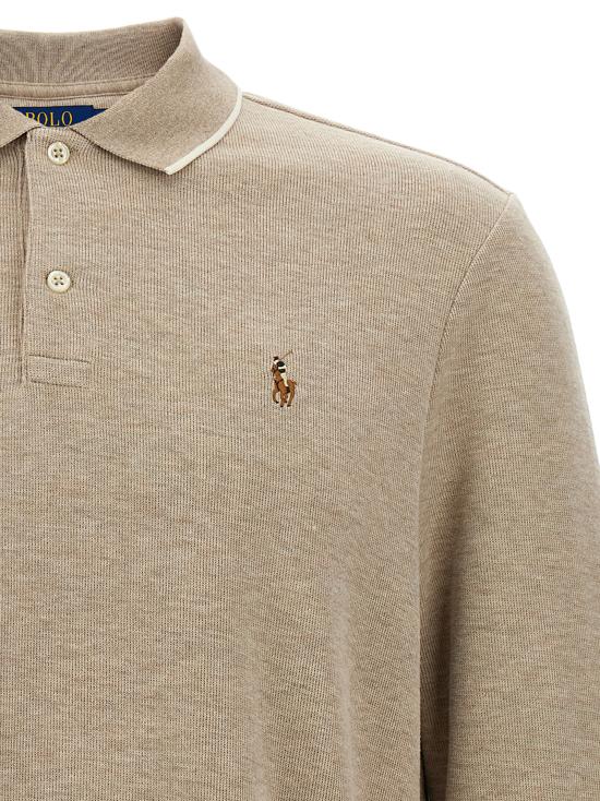 25FW 폴로 랄프로렌 폴로 티셔츠 710970681002 Beige - POLO RALPH LAUREN