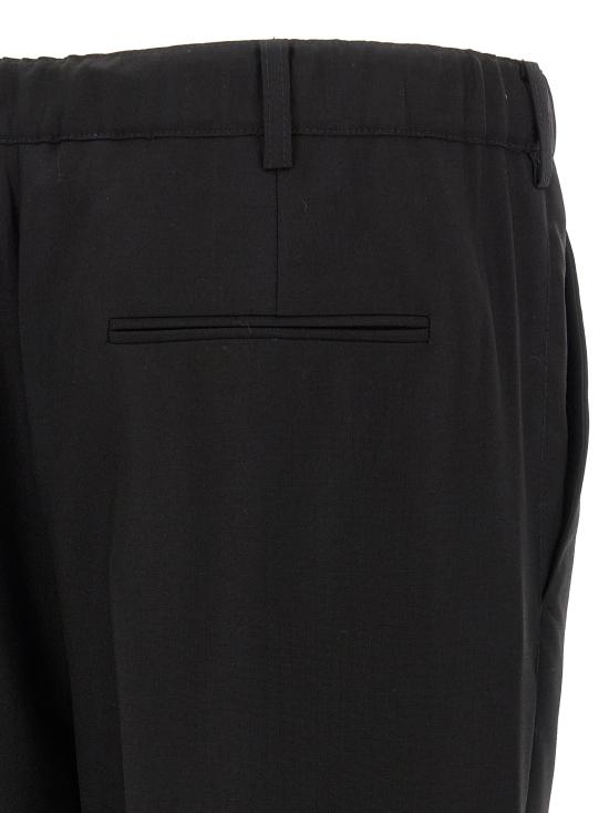 25FW 마르니 스트레이트 팬츠 PUMU0313U0TW83900N99 Black - MARNI