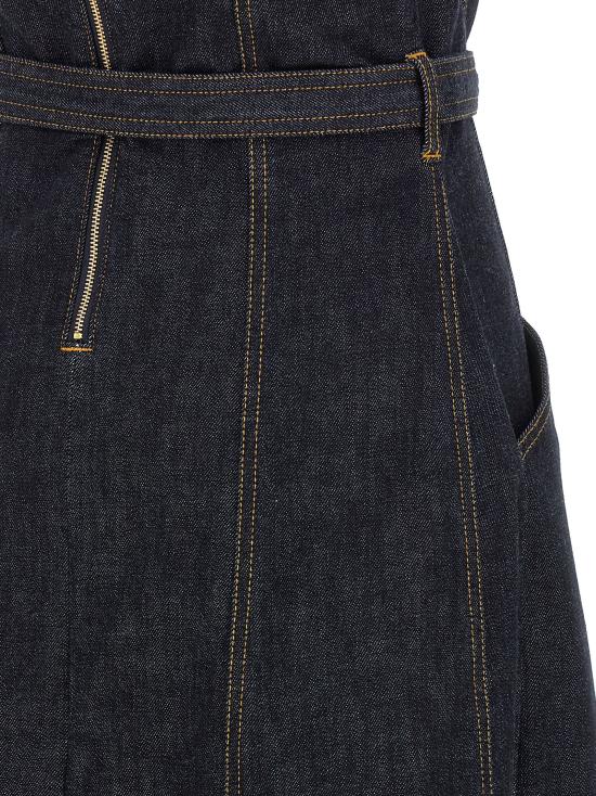 25FW 셀프 포트레이트 롱 원피스 PF25801MABLBLUE Blue - SELF PORTRAIT