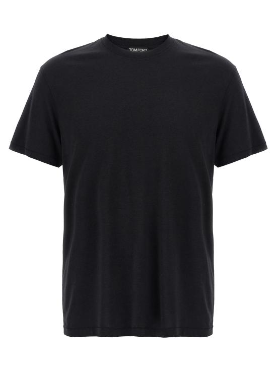 26SS 톰포드 반팔 티셔츠 JCS004JMT012LB999 Black