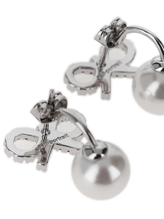 25FW 셀프 포트레이트 이어링 PF25624ESLSILVER Silver - SELF PORTRAIT