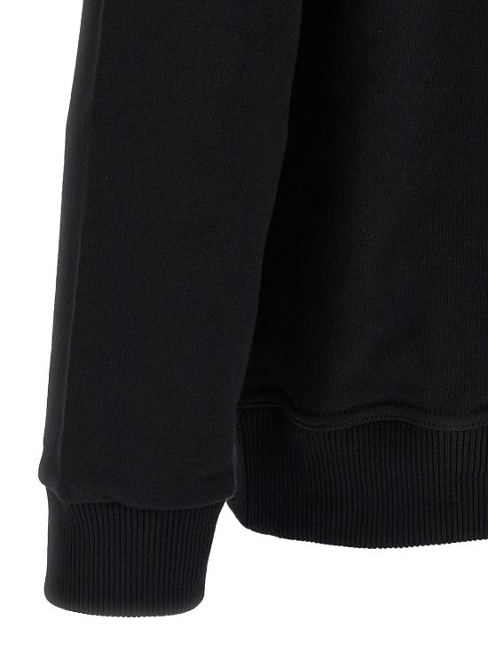 25FW 버버리 체크 후드 티셔츠 8058117BLACK Black - BURBERRY