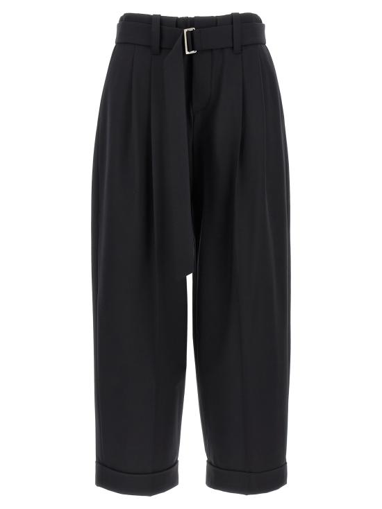 25FW 브루넬로 쿠치넬리 스트레이트 팬츠 MPW07P8995C101 Black