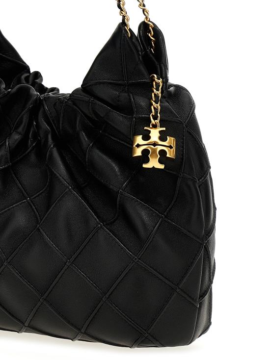 26FW 토리버치 에센셜 U 나일론 토트백 162451001 Black - TORY BURCH