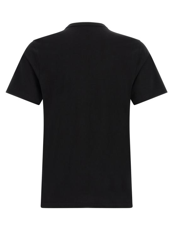 26FW 디젤 T-어드저스트-Od 메탈릭 오발 D 티셔츠 A178800CLBR9XX Black - DIESEL