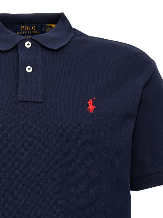 26FW 폴로 랄프로렌 폴로 티셔츠 710795080007 Blue - POLO RALPH LAUREN