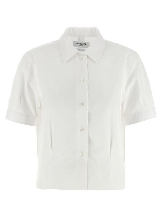 26FW 톰브라운 블라우스 FLL171A03113100 White - THOM BROWNE