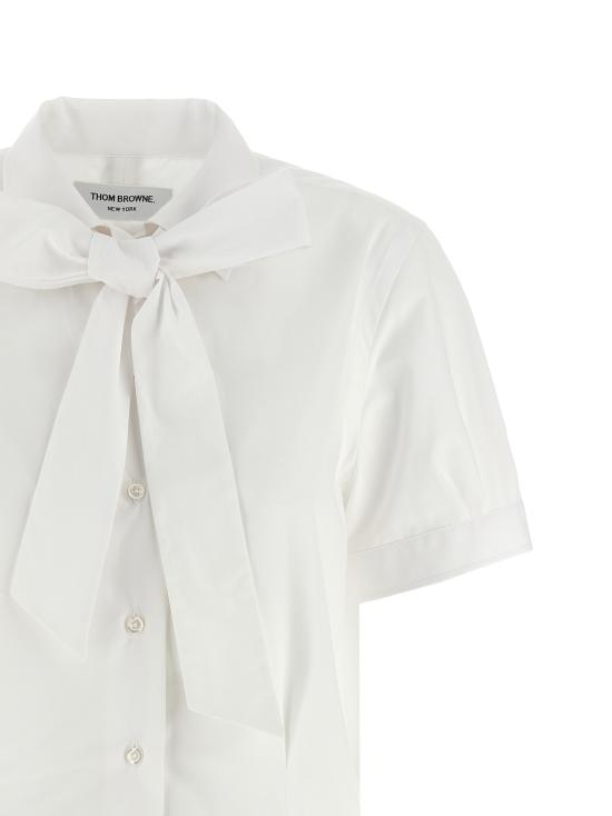 26FW 톰브라운 블라우스 FLL171A03113100 White - THOM BROWNE