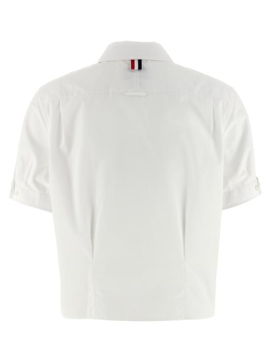26FW 톰브라운 블라우스 FLL171A03113100 White - THOM BROWNE