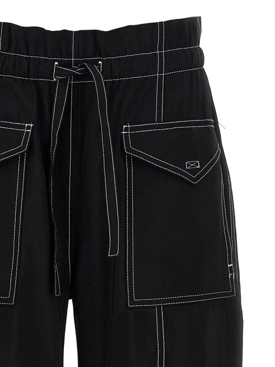 25FW 가니 스트레이트 팬츠 F8807099 Black - GANNI