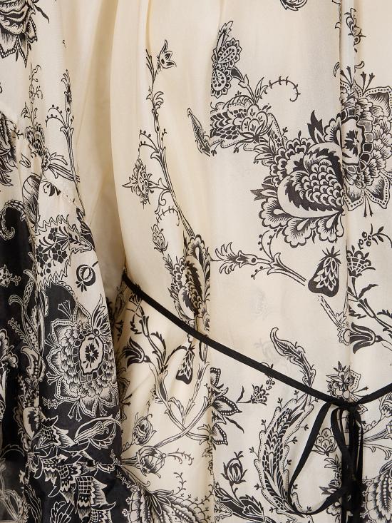 25FW 짐머만 숏 원피스 3420DSS251 CREAM BLACK FLORAL - ZIMMERMANN