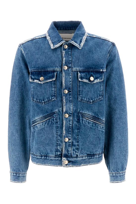  이자벨마랑 데님 자켓 23AVE0061HAA3G10H 30BU Blue