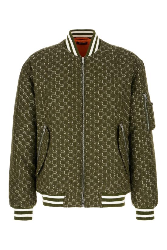 25SS 구찌 봄버 자켓 810527ZAR26 3088 Verde