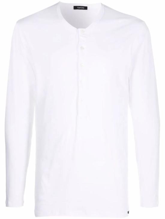 25SS 톰포드 라운지 웨어 T4M151040 096 100 WHITE - TOMFORD