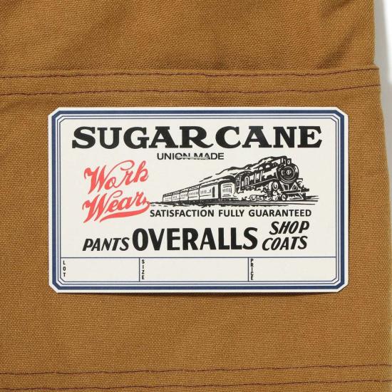  슈가케인 자켓 사탕수수 Sc15657 13온스 브라운 덕 작업용 코트 - SUGAR CANE