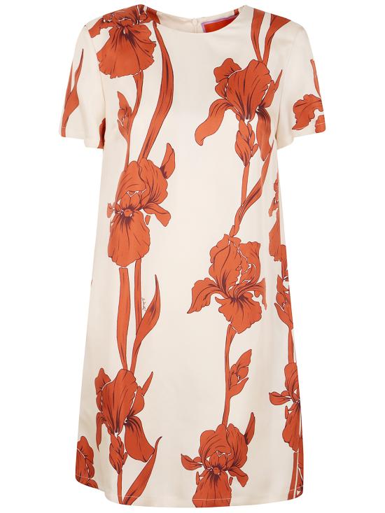 25SS 라 더블제이 숏 원피스 DRE0159 SIL001IRS04 OR03 IRIS - LA DOUBLEJ