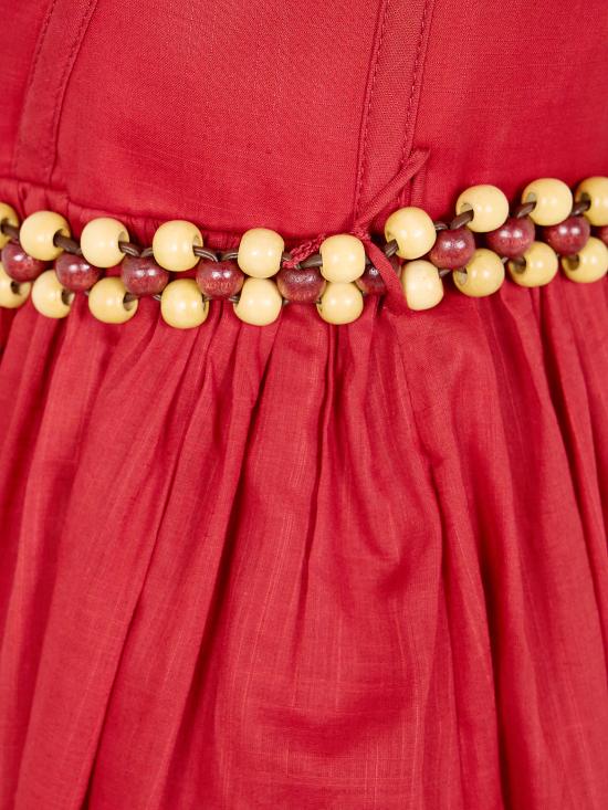 25FW 짐머만 롱 원피스 4225DSS251 RED MULTI PAISLEY - ZIMMERMANN