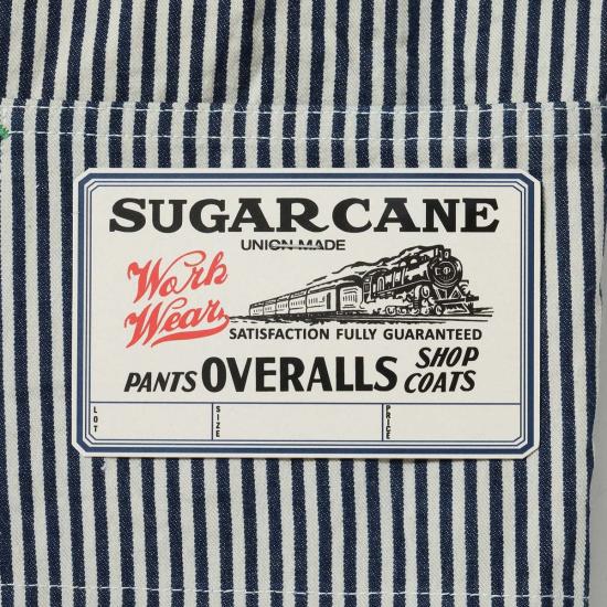 슈가케인 자켓 사탕수수 Sc15656 11온스 히코리 스트라이프 작업용 코트 - SUGAR CANE